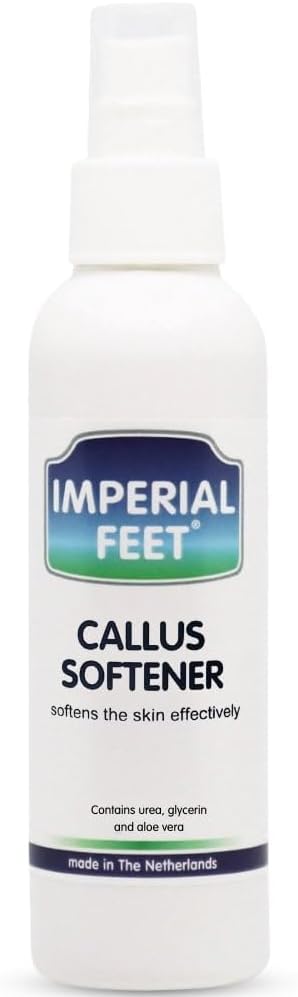 Imperial Feet Callus Softener Spray for Feet Extra Strength – Callus Remover for Feet & Toes, Hard Skin Remover for Dry Cracked Heels, Foot Dead Skin Remover for Pedicure & Foot Care