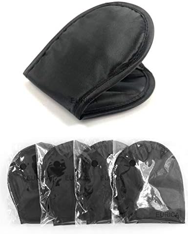 Sleep Eye Mask Blindfold with Nose Pad and Elastic Strap, 4 Layers, Black, Pack of 30