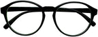 +3.00 Bifocal Oversize Reading Glasses D Shape Bifocals Mens Womens Readers Black Frames