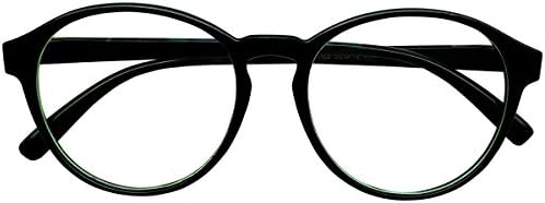 +3.00 Bifocal Oversize Reading Glasses D Shape Bifocals Mens Womens Readers Black Frames