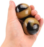 BRABUD 2'' Baoding Balls Chinese Health Stress Balls Hand Exercise Balls Wrist Strengthening 2PCS