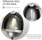 Wall-mounted Stainless Steel Urinal for Man, Intelligent Flushing Urinals for Men's Adult, Household/Commercial Sensor Male Toilet for Garage KTV Dorm Bar Hotel Shop