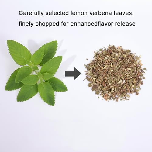 MOCKRAND Premium Vervain Herb Cut & Sifted, 4.23 Oz/120g | Dried Loose Leaf for Tea | Resealable Pouch