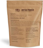 MB Herbals Aritha Powder 8 oz | 227G | 100% Pure & Organically Grown (Wild-crafted) Soap Nut Powder | Natural Hair Shampoo & Conditioner | Sapindus mukorossi