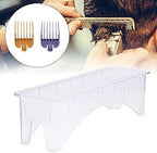 ANGGREK Clipper Guard Holder, Box Clipper Limit Comb Storage Box Hair Clipper Positioning Caliper Comb Organizer Case(Limit Comb Box 8 pcs)