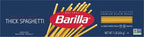 Barilla Thick Spaghetti Pasta, 16 oz. Box - Non-GMO, Made with Durum Wheat Semolina - Kosher Certified