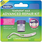DenTek Temparin Max Lost Filling and Loose Cap Repair Kit | One Step Formula | 5+ Repairs | 0.04 Ounces | 2-Pack