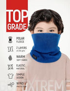 GOT Sports Kids Neck Warmer - Polar Fleece Ski Mask for Boys Girls - Double-Layer Scarf (Ages 3-6)