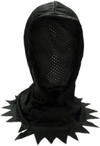 Adult/Teen Black Hidden Face Mask Hood - Halloween Costume