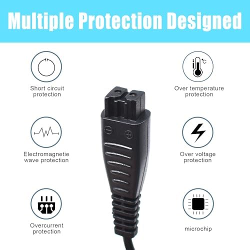 5.4V Charger for Panasonic Shaver Charger, Replacement for Panasonic Arc3 Arc4 Arc5 Arc6 Electric Razor Power Cord Adapter