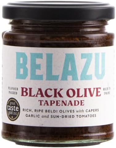 BELAZU Black Olive Tapenade, 170 GR