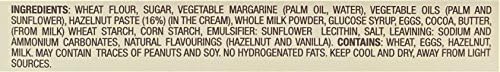 Matilde Vicenzi, Grisbi Hazelnut, Cream Filled Cookies, 5.29 oz, Pack of 6