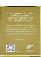Manuka Health 10hda Royal Jelly 1000mg 365 Capsules 100% Pure New Zealand Royal Jelly Immune System Booster & Supports Skin Health & Vitality (Pack of 3)
