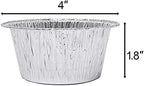 Fig & Leaf (20 Pack) Grease Cup Foil Liner Compatible with Char-Broil Grills G430-0033-W1 Aluminized Grease Cup and Model 5884694 Universal