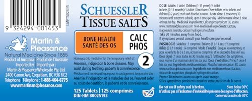 MARTIN & PLEASANCE Calc Phos 6X, 125 CT