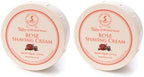 Taylor of Old Bond Street Rose Fragrance Shaving Cream Bowl 150g (2-Pack) – Rich Lather for Traditional Shaving