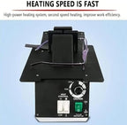 1500W Eyeglasses Frame Heater - Hot and Cold Air Switching, 80℃-130℃ Adjustable Temperature - Ideal for Eyeglasses Frame Processing Industries - Optical Eyeglasses Frame Warmer