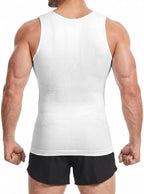 Sleeveless Compression Shirt Men Slimming Body Shaper Vest Mens Compression Tank Top Undershirt Shapewear Tummy Control