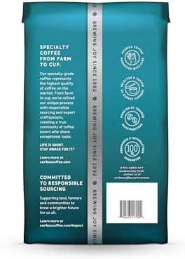 Caribou Coffee, Light Roast Ground Coffee, 100% Arabica Coffee - Daybreak Morning Blend 20 Ounce Bag