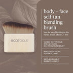 EcoTools Good Tan Body & Face Self-Tan Blending Brush - Kabuki Brush for Sunless Tanner, Eco-Friendly & Vegan, 1 Count