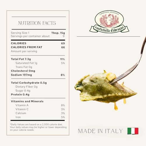 Rustichella D' Abruzzo Pesto Alla Genovese Sauce, 4.6 Fluid Ounce