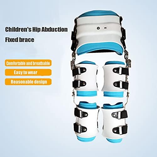 Child Hip Abduction Brace, Children's Hip Stabiliser Support Brace, Stabiliser Corrector Support Brace Hinged Hip Abduction Orthosis,Left and right leg,S