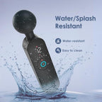 Portable Cordless Handheld Massager – Water-Resistant, Smart Heating, USB Rechargeable, Whisper Quiet,6 Speed Levels,12 Vibration Modes for Full-Body Relaxation & Fatigue Relief