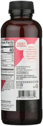 KeVita Master Brew Kombucha Raspberry Lemon, with Live Probiotics, 15.2 Fl Oz