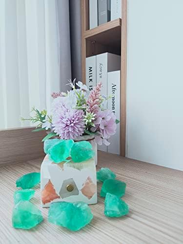 Luckeeper 1 lb Rough Crystals Bulk Raw Healing Stones for Tumbling, Wire Wrapping, Wicca Reiki,Meditation