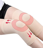 JUMISEE 1 Pair Compression Knee Sleeve for Men Women, Cotton Knee Brace Leg Support for Running Pain Management Arthritis Pain Relief Rheumatism
