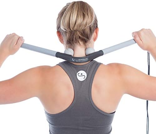 Body Back AccuMassage - Dual Pressure Point Massage Tool & Massage Hammer - 2 in 1 Design - Shiatsu Neck Massager Tool, Golf Ball Percussion Massager for Deep Tissue