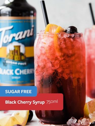 Torani Sugar Free Black Cherry Syrup 750mL