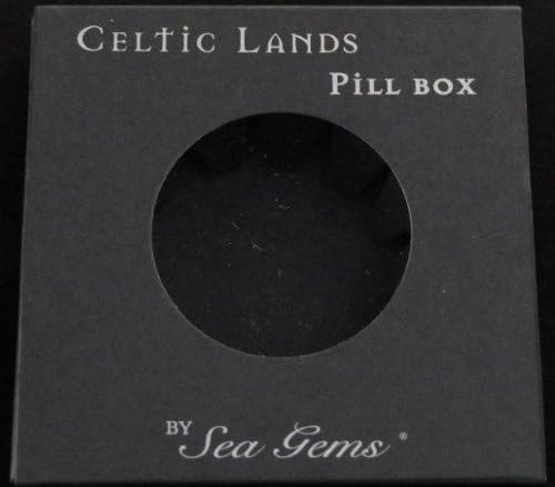 Pill Box (Large Size) in a Scottish Thistle Design