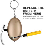 KOSIN Safe Sound Personal Alarm, 3 Pack 145DB Personal Security Alarm Keychain with LED Lights, Emergency Safety Alarm for Women, Men, Children, Elderly