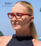 Eyekepper 4-Pack Cat-eye Style Reading Glasses for Women Chic Readers