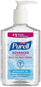 Advanced Hand Sanitizer Gel, Original, 8-oz. Pump