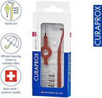 Curaprox Interdental Brush Set CPS 405 Perio Start – for Larger Gaps & Gum Care | Includes 5 Brushes & Dual Holders for Flexible Cleaning | Swiss Made