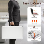 266Pcs Optical Trial Lens Set Optometry Kit Metal Rim Aluminum Box Trial Frame Professional Optometry Case Kit with Optometry Test Trial Frame