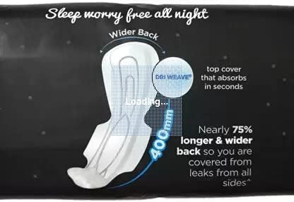 Whisper BINDAZZ NIGHTS XXXL (10+10 PADS) Sanitary Pad