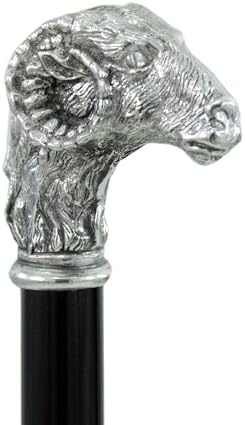 Italian Handmade Walking Stick – CAVAGNINI Personalized Solid Wood Cane – Elegant Gift for Men, Women, or Wedding – Premium Pewter Handle – Made in Italy