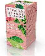 Hawaiian Islands Guava Ginseng Tropical Green Tea (60 Tea Bags (Pack of 3))
