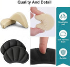 ElevateTech 8 Pcs Shoe Filler & Heel Pad Set for Too Big Shoes Inserts to Make Shoes Smaller Shoe Filler Heel Cushion Toe Inserts for LooseShoes for Men Women Heels Sneaker Pain Relief Comfort