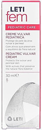 LETIFEM INTIM PEDIATRIC CREMA VULVAR 30ML.