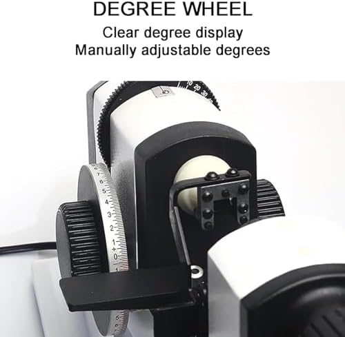 Manual Optical Lensmeter, Portable Focimeter Optometry Machine with External Reading, Measuring Range 0 to ±25D, External Reading 0.125D, Accurate Measurement for Optical Shops, Optician Centers