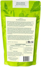 Worldwide Botanicals Organic Dried Elderberries, 1 lb - 100% Sambucus nigra – Superfruit Whole Berries Wild Harvested in Eastern Europe. For making Syrups, Teas, Jams, Gummies, 16 ounces