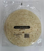 La Chapalita Large Size 12" Institutional Tortillas, 10 Count, 30 oz