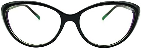 Photochromic Gray Womens Ladies Girls Reading Glasses +4.00 Black Cateye Style Readers