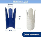 Skil-Care Easy-On Sock Aid Device for Seniors, Flexible Sock Helper for Seniors with Grip Handles, Sock Assistant Device No Bending, Socks Aide for Limited Mobility, 810106