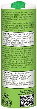 A.Vogel Herbamare Original - Herbed Sea Salt Infused with Fresh Organic Herbs and Vegetables - 1/3 Less Salt - Non-GMO Project Certified - MSG and Gluten Free - Vegetarian and Vegan - 125 G