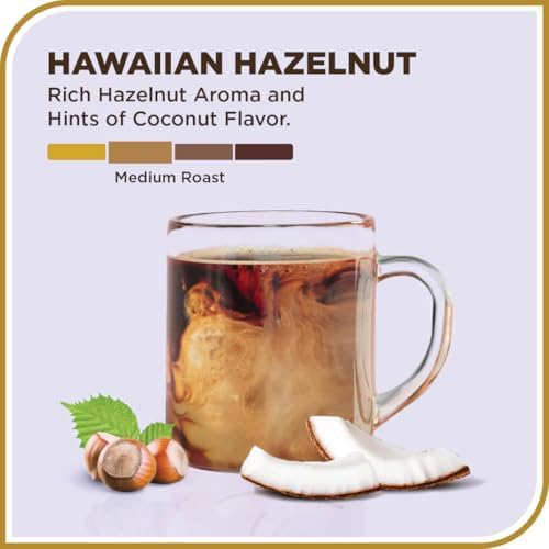Don Francisco's Hawaiian Hazelnut Ground Flavored Coffee: Rich, Aromatic 100% Arabica Beans - (3 x 12 oz Recyclable Cans)